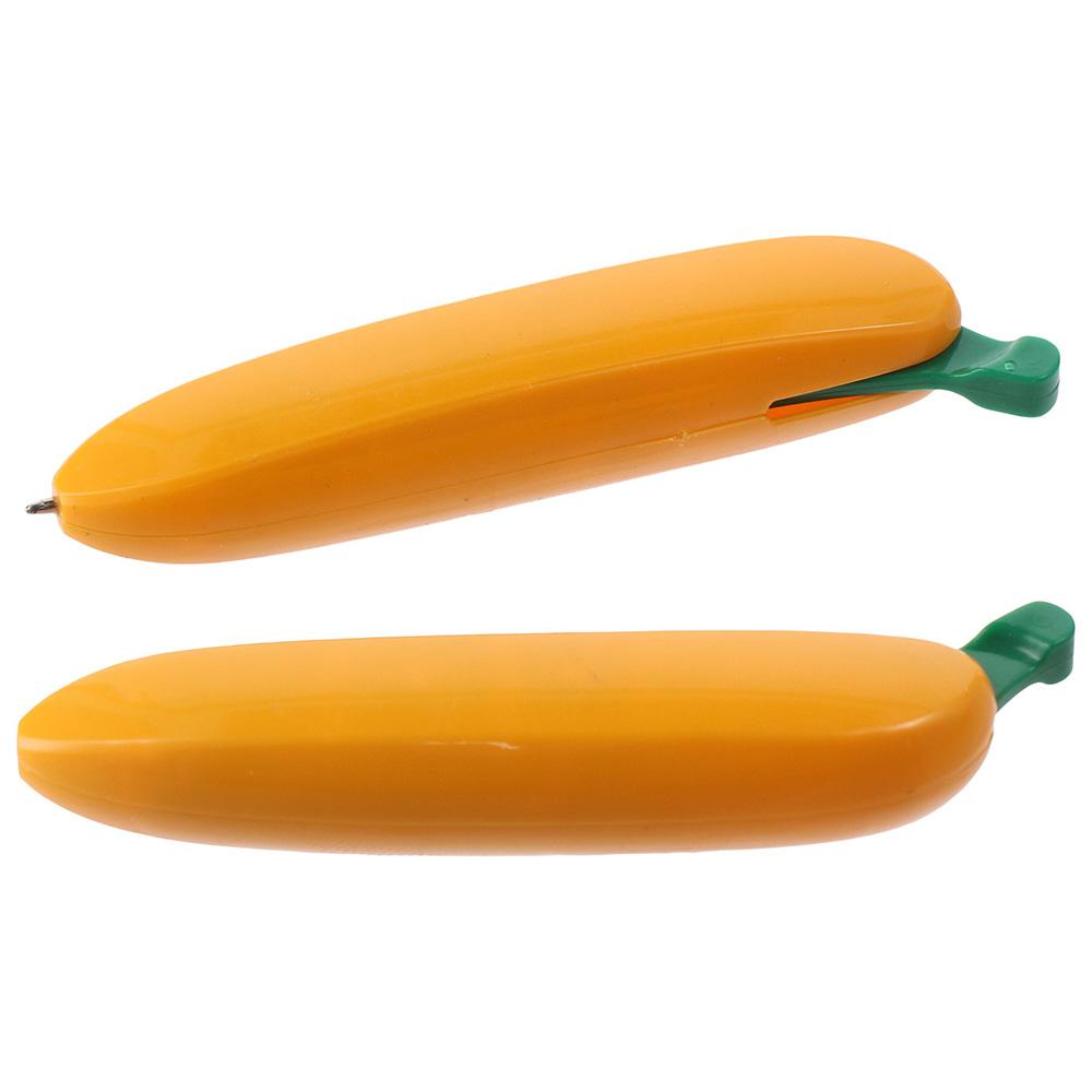 1pc Cute Banana Shape Ballpoint Pen Plastic Fruit Pencil Home Writing Ballpoint Pens  Office