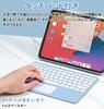 Wireless Bluetooth Keyboard for and Smartphones with English Compatible with and Mini iPad, Tablet, Touchpad, Type-C Rechargeable, Layout, Slim,