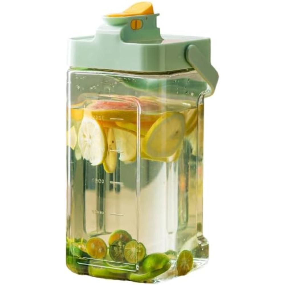 

Refrigerator Cold Water Pot With Faucet, Household Cold Water Pot, Large Capacity Beverage Bucket, High Temperature Resistant Cold Foam Pot, Juice Pot светло-зеленый