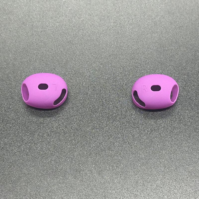

1 пара силиконовых амбушюров для Airpods 4 Чехол для беспроводных наушников Защитные амбушюры Чехлы для Airpods 4 Амбушюры Насадки для ушей A8