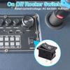 12 Volt DC Toggle Switch Black On Off Switch Small Rocker SPST Switch  Car Automotive