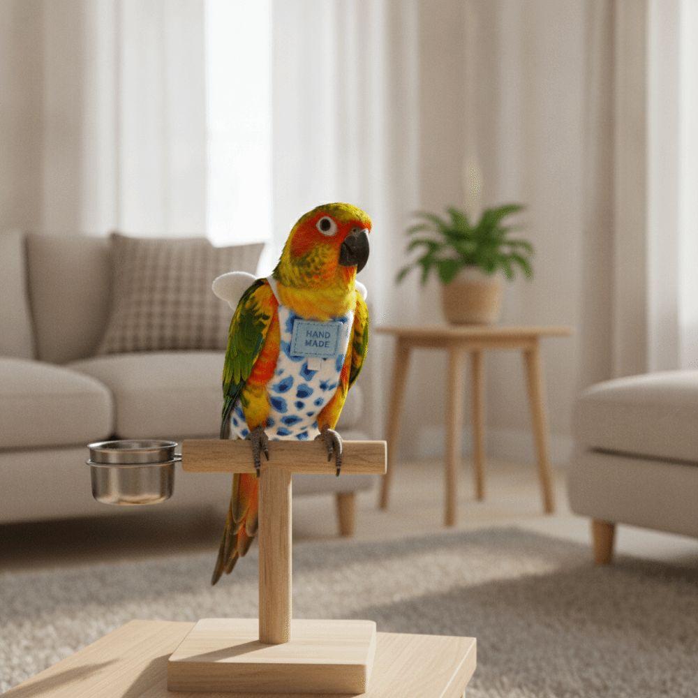 Thickened Pet Parrot Diaper Adjustable Bird Flight Suits Fashion Bird Nappy Travel Use