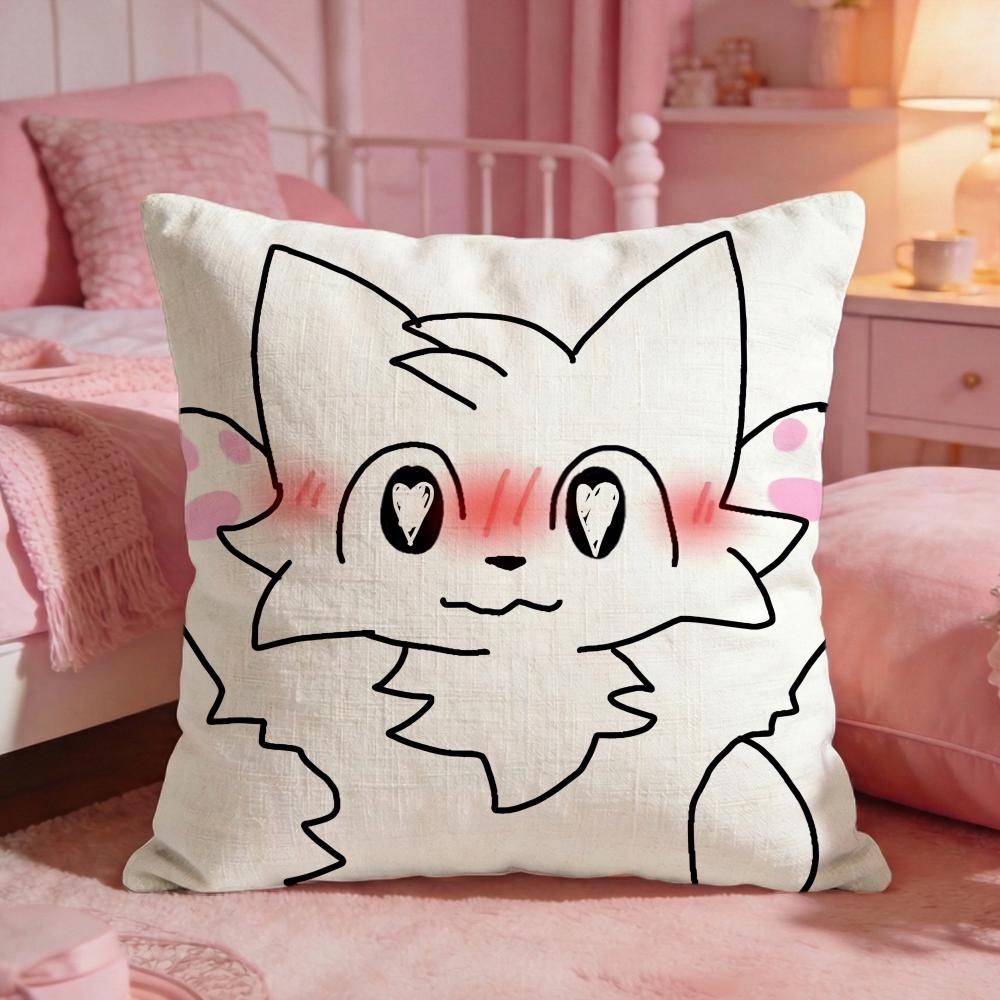 Bboykisser Silly CatS Cushion Cover Premium Comfort Reversible Pillow Cove Two In One Design For Any Room Car Interior