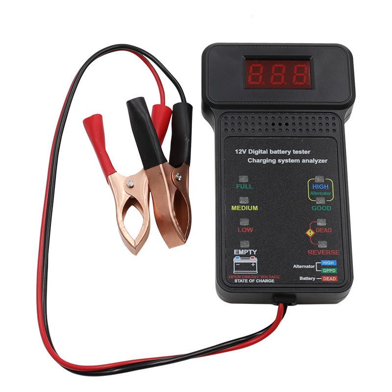 12V Car Battery Starter & Tester Charger Analyzer 12V Battery Tester