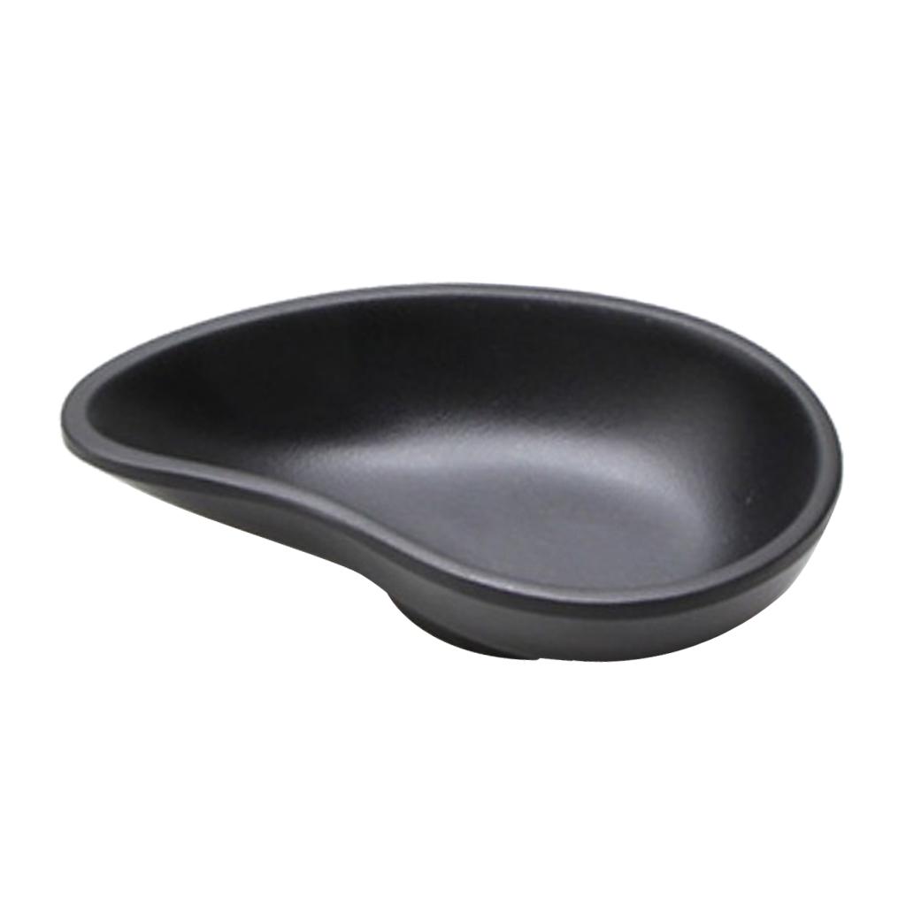 1 Pièce Petit Bol à Sauce Dip Support Assiette à Snack Plateau de Service Alimentaire Plat pour Assaisonnement Sushi Moutarde Vaisselle Fourniture Sauce Dip