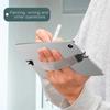 Hand Strap Tablet Stand Holder for iPad 10.2 10.5 11 in Generic Leather Handle Grip Security Hand-Strap for iPad//Samsung