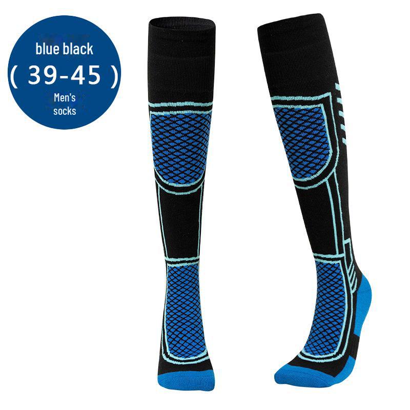 Thick Winter Ski Socks - Unisex Outdoor Mountaineering, Warm Towel Bottom, Long Tube for Sports & Kids