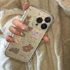 Animal Little Bear Collection for iPhone 17 Pro Max - Transparent Cartoon Case, Cute and New for Models 14, 15, 16, XS, 13 Pro.