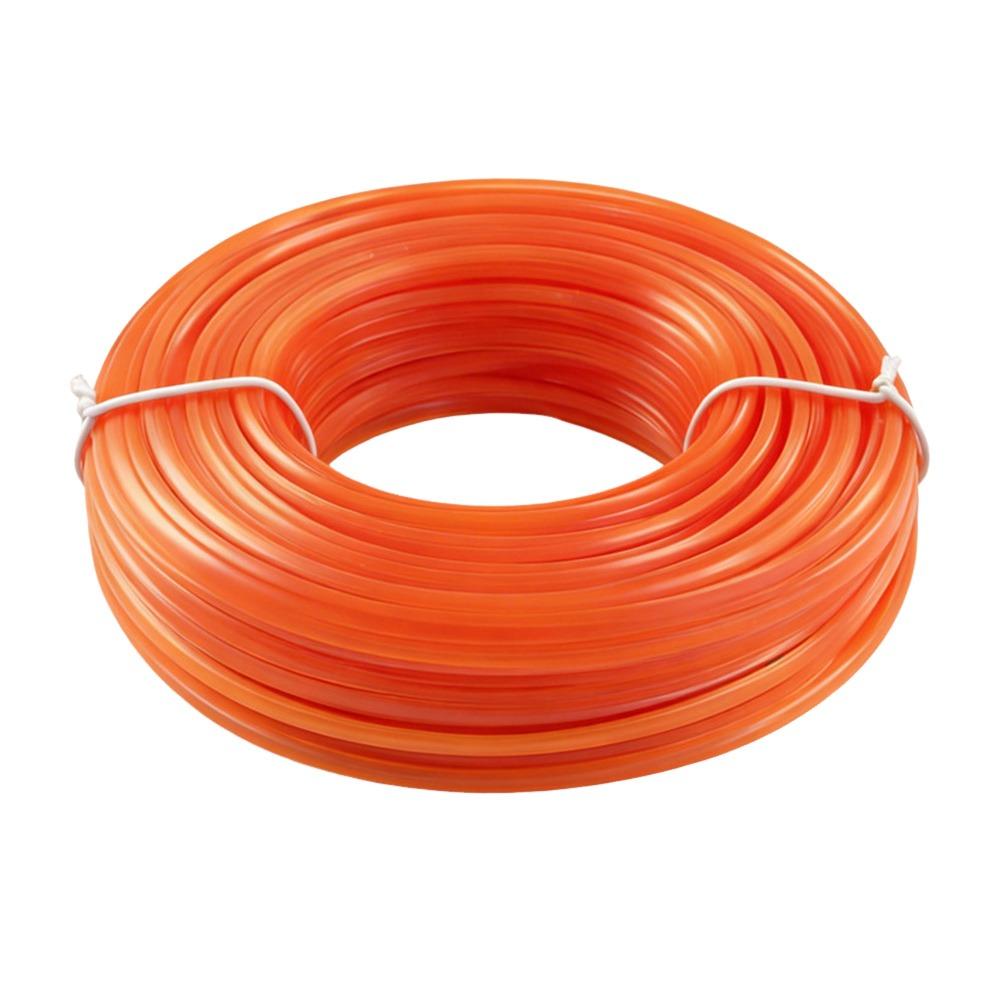 Nylon Grass Rope Round/Star Line Mowing Wire Durable Grass Trimmer Rope for Brush Cutter Strimmer