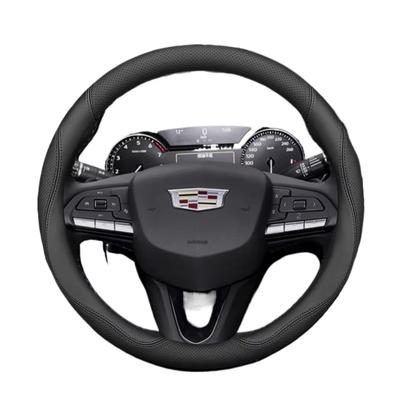 Leder Auto Lenkradbezug für Escalade Optiq XT4 CT5 Lyriq XT6 XT5 Lenkräder Innenraum Zubehör 2025