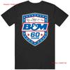B M Racing Performance 1 T Shirt Classic Vintage Washed Unisex Streetwear Stretched Versatile Slightly Top For Everyday Wear