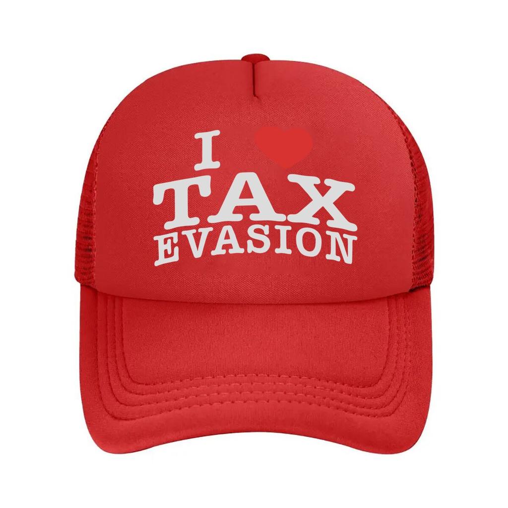 „Steuerhinterziehung Humor, Meme Design“ Netz-Baseballkappe