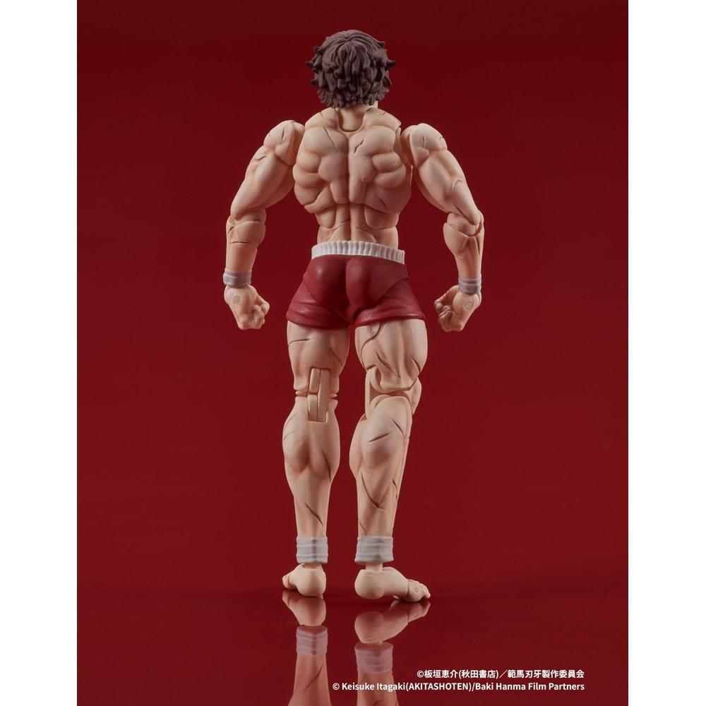 DIG Hanma Baki Figure 70mm PVC Painted Complete Non-Scale