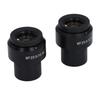 2 Stück Mikroskop-Okular WF20X Weitfeld Einstellbare Dioptrie Optisches Mikroskop-Okular mit 30mm