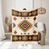 Bohemian Series Printed Blanket for Sofa Bed Travel Camping Living Room Office Conditioning Blanket for All Seasons Gifts