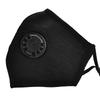 Unisex Black Cartoon Cotton Winter Mask with PM2.5 Anti-Smog and Dust Filter