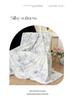 Summer Silk Quilt: Digital Print Floral Air Conditioning Comforter