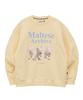 WAIKEI Maltese Archive Sweatshirt Light Yellow