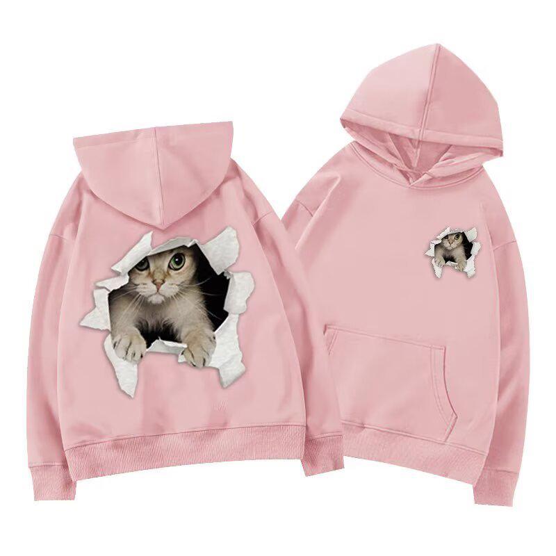 

Men s Retro Fleece-Lined Warm Hoodie: Trendy Autumn/Winter Jacket 2XL рожевий