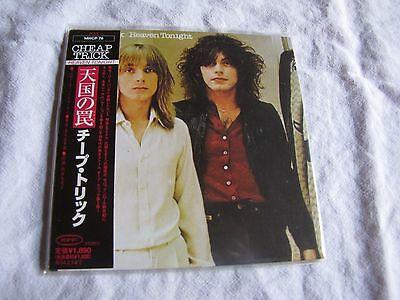 

CD CHEAP TRICK - Heaven Tonight MHCP76PROMO Epic 2003 Japan ObiRock Used