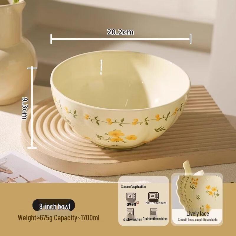 Yuzhuxun Ceramic Soup Bowl