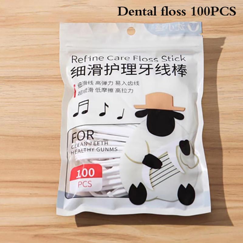 

6Pcs/Box Portable Automatic Dental Floss Storage Box Cleaning Oral Hygiene Care For Home Travel