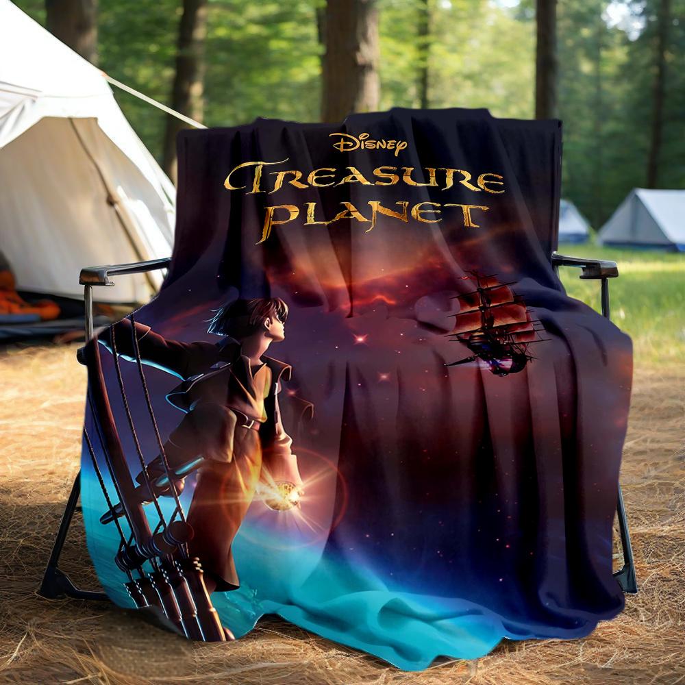 1pc, Disney Treasure Planet Blanket Soft Throw Blanket, Warm Cozy Bedding Decor, Living Room, Travel, Camping