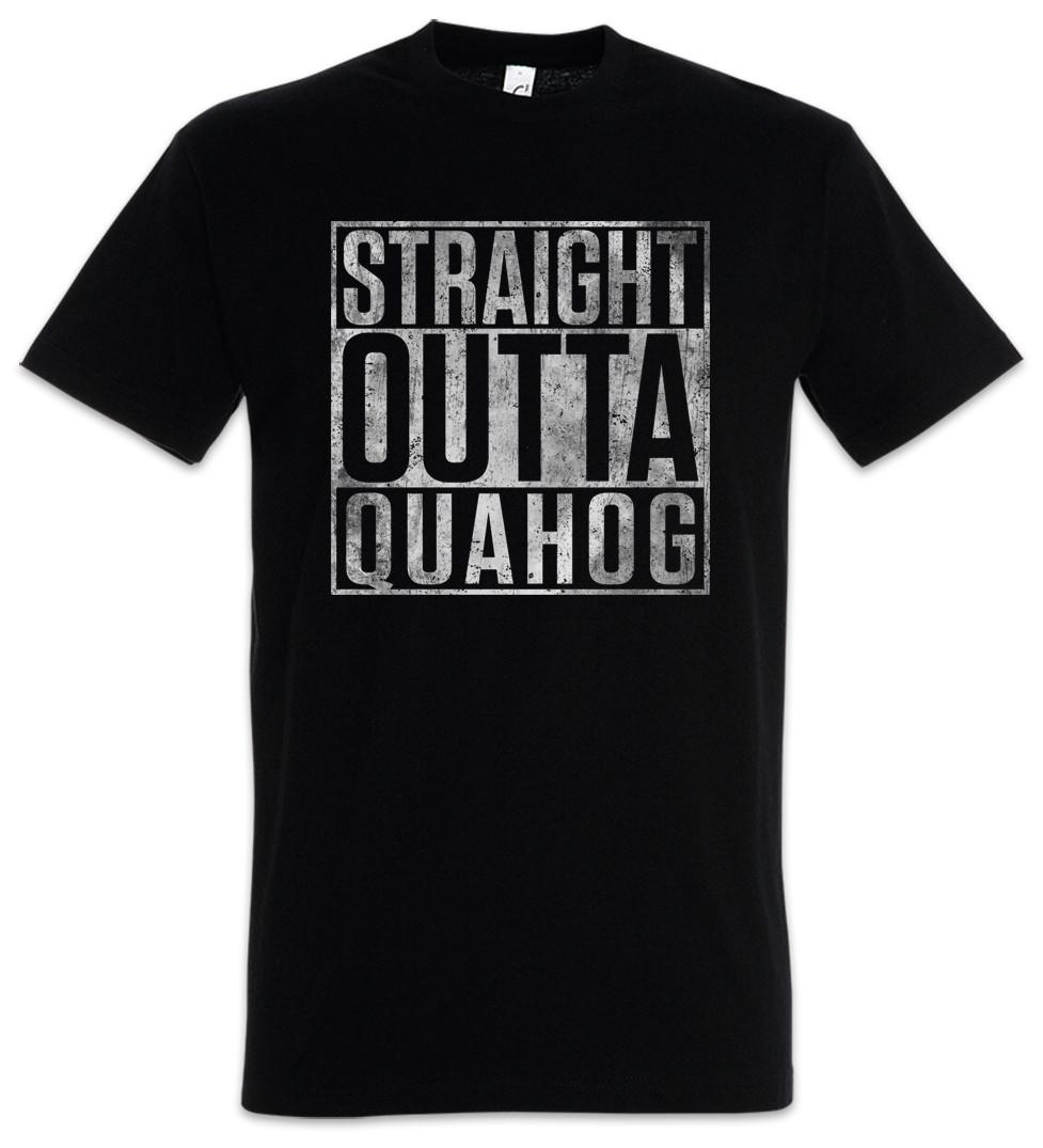 Straight Outta Quahog T-Shirt Mens Womens Tees Top Family Fun Griffin Guy Peter Lois Megan Chris 4XL