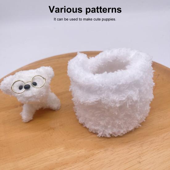 Coral Velvet Twist Stick Extra Pipe Twist Cleaners Large Plush Thick Stick Kids Art