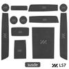 Leather Interior Gate Slot Pad Anti-Slip Mat Protective Pad For IM Motor LS7 Accessories