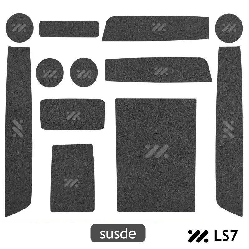 Leather Interior Gate Slot Pad Anti-Slip Mat Protective Pad For IM Motor LS7 Accessories