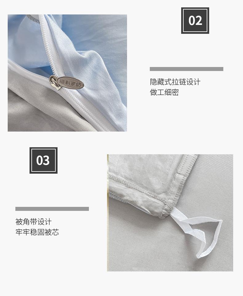 40S Xinjiang Cotton 100% Cotton Four-Piece Bedding Set
