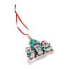 Christmas Cute Penguin Decorations 2025 Xmas Tree Hanging Pendant For Family Merry Party Ornament Resin 8.5cmx8.5cm Novelty