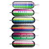 Stainless Steel Trolling Flasher Fishing Lure with Vibrant Colors Metal Dodger for Salmon Trout Fishing Lure Bait