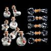 5/10pcs Small Cute Mini Cork Stopper Glass Bottles Vials Jars Containers Small Wishing Bottle Glass With Cork Stopper