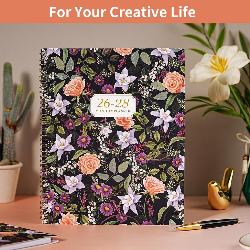 2026-2028 Monthly Planner/Calendar - 3 Year Monthly Planner 2026-2028, January 2026 - December 2028, 9" x 11", 3 Year Calendar 2026-2027-2028 with