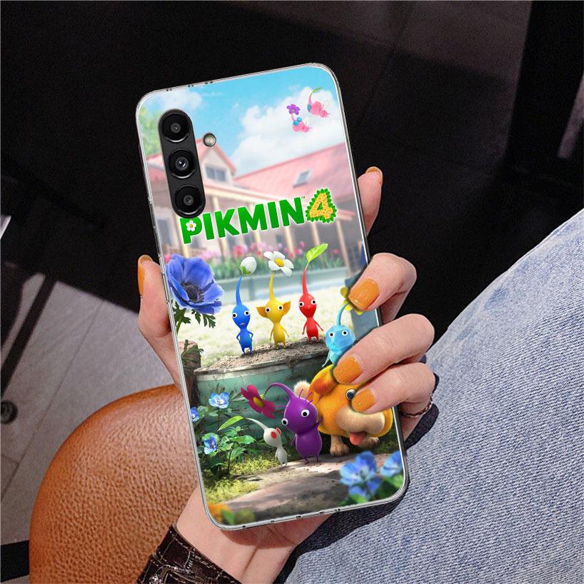 Game P-PikminS 4 Phone Case For Samsung Galaxy A17 A16 A15 A14 A13 A57 A56 A55 A54 A53 A37 A36 A35 A34 A33 A26 A25 A24 A23 Galax