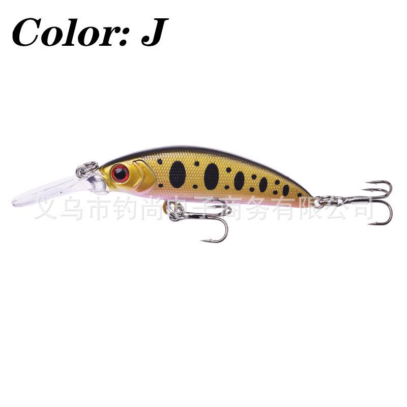 

Тонущий воблер с длинной лопаткой Tomb Raider, приманка-симуляция для щуки и окуня 7 cm/5.7 g