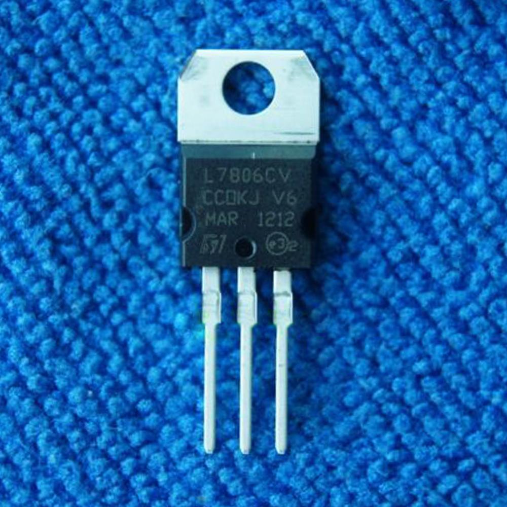 

L7806CV L7806 LM7806 ST TO-220 Регулятор напряжения 6 В 1,5 А TO220 IC