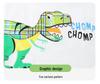 Summer 26 Dinosaur Cartoon Print Boys' Shorts and Shirt Set - Kids' Two-Piece