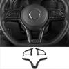 Carbon Fiber Steering Wheel Trim 3pcs For Nissan Sentra - Accessories