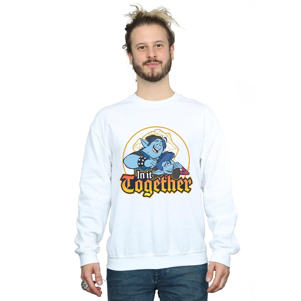 Disney Mens Onward In It Together Sweatshirt
