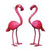 Kenya Sisal Flamingo Object - African Decor - Pink Bird Figurine