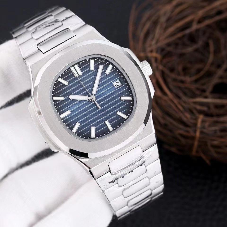 Baida Men's Stainless Steel Luminous Nautilus Watch