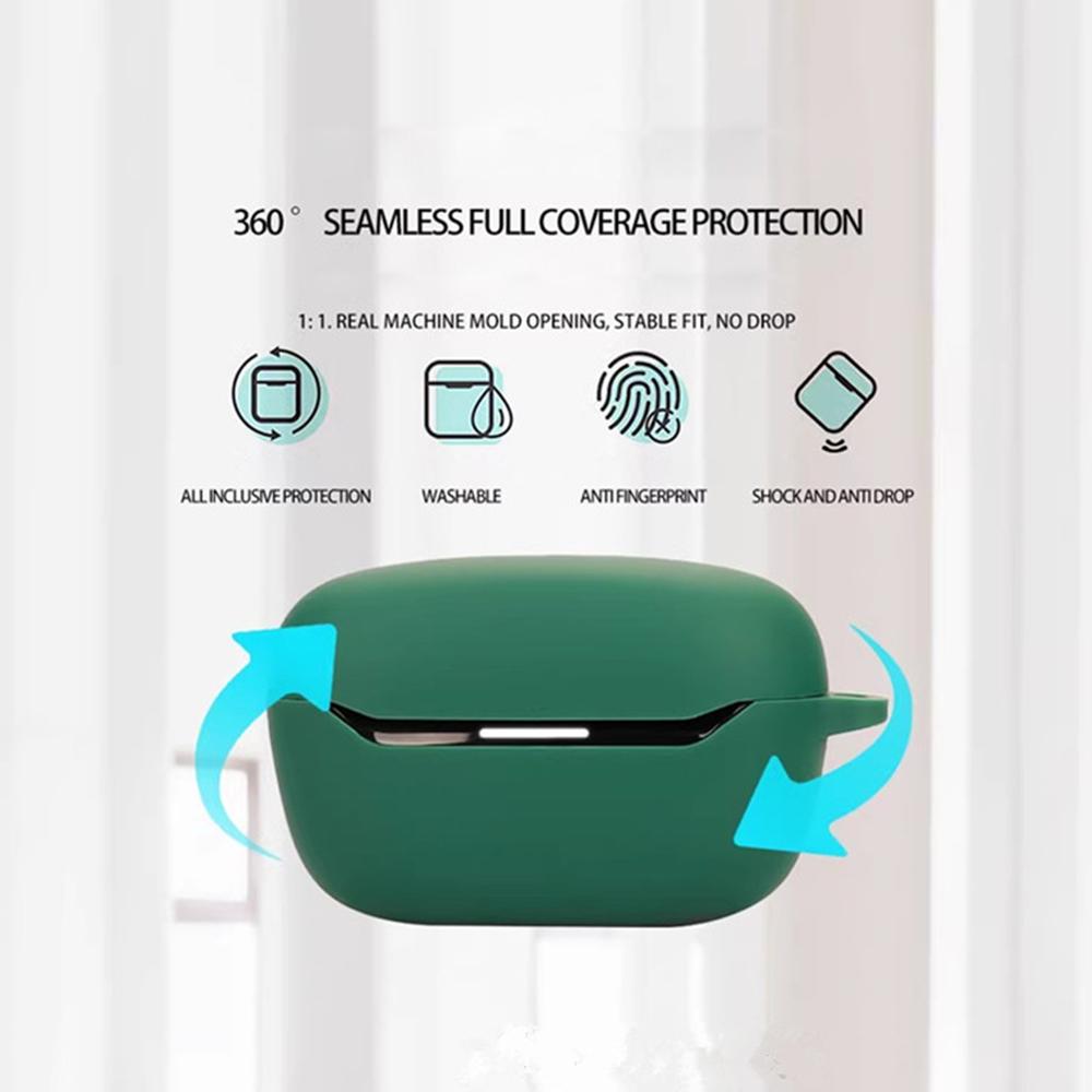 Pro pouzdro JBL Endurance Race 2 s přezkou proti ztrátě, Bluetooth kompatibilní sluchátka, silikonový ochranný kryt