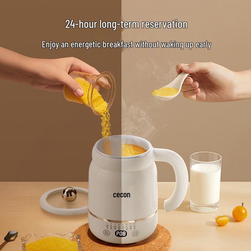 Sico Multifunctional Portable Electric Stew and Milk Warmer Cup - Compact Travel Insulation and Boiling Cup