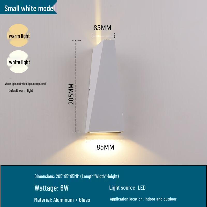oenyLED Outdoor Waterproof Wall Lamp