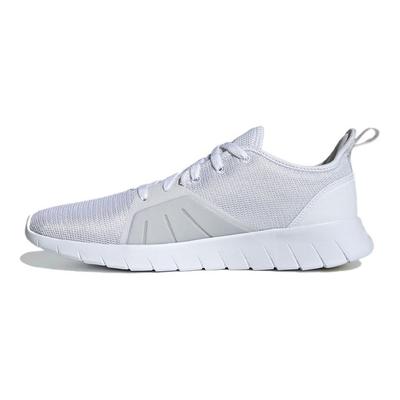 Asweemove Comfortable Versatile Fabric Breathable Low-Top Casual Running Shoes Men Sneakers White Black FW1677