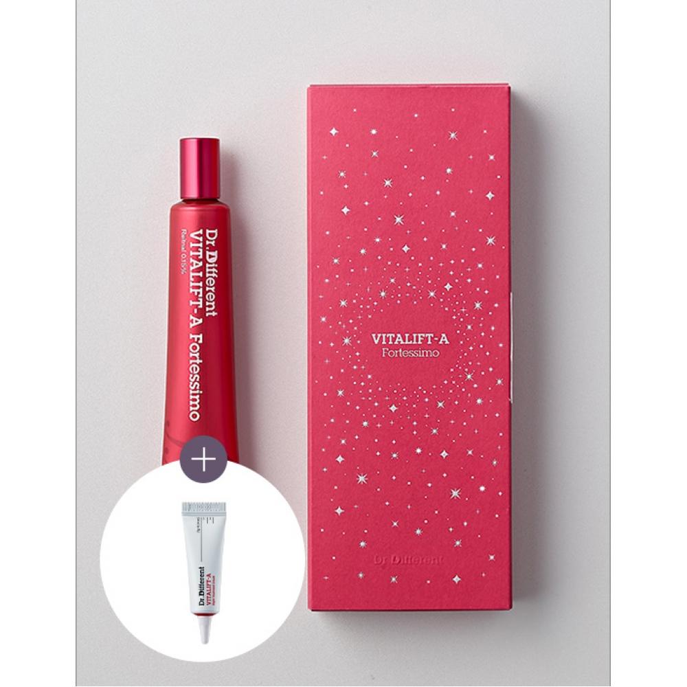 Dr. Different RetinAl CreAm VitAlift A Fortessimo 30g  + VitAlift A 7g Gift