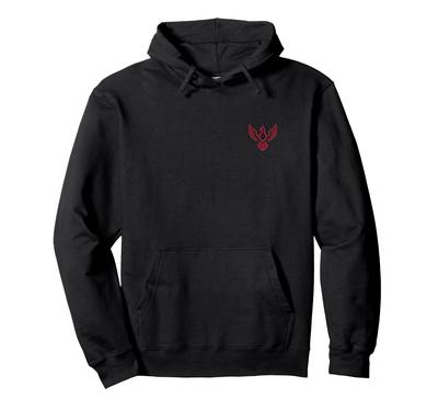 Humor Phoenix Djur Enkel Eldfågel Phoenix Hoodie